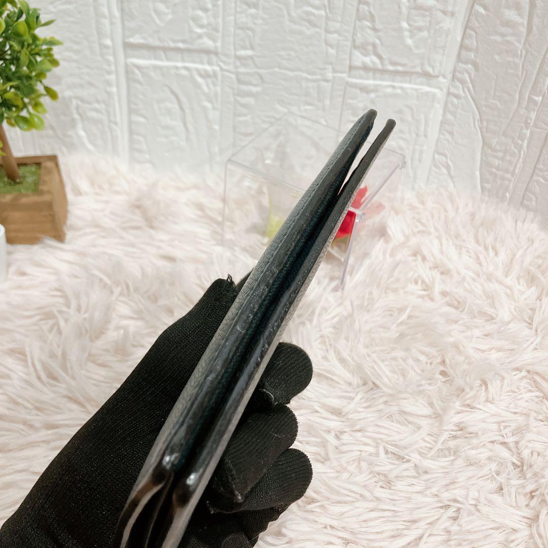 美品 ルイヴィトン タイガ ポルトフォイユ ブラザ 長財布 二つ折り ネイビー