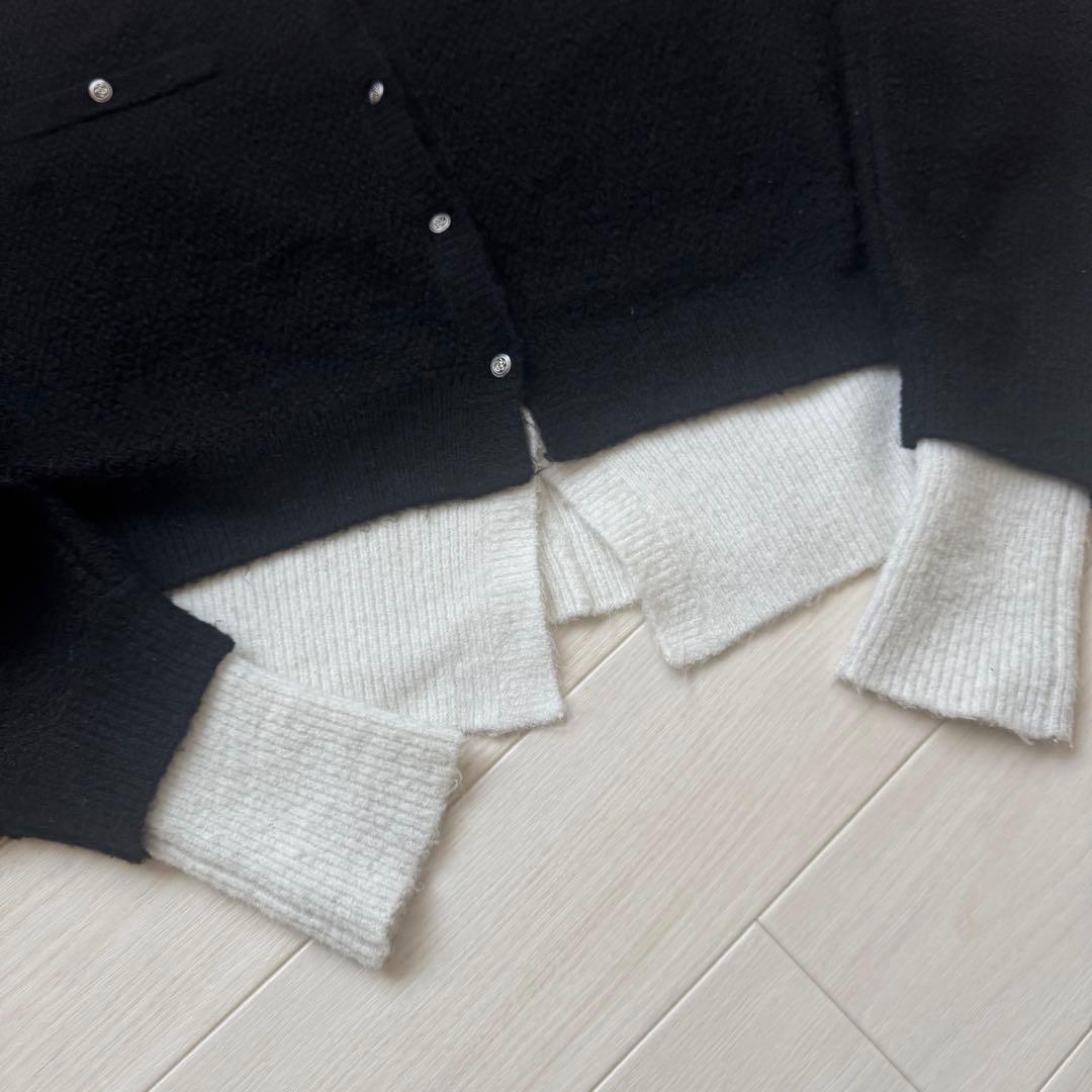 トップス theredthread S layered dolman knit