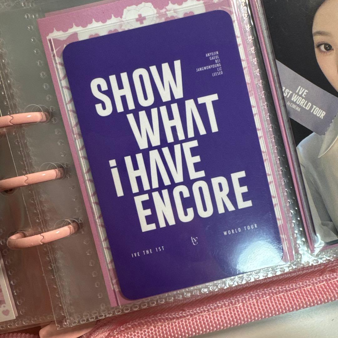 IVE SHOW WHAT I HAVE ウォニョン　トレカ　シネマ