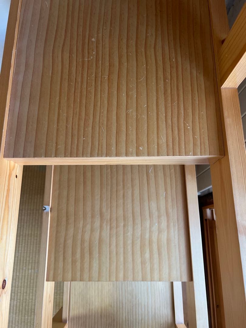 【チャコレッタ】木製階段付きロフトベッド エスパス