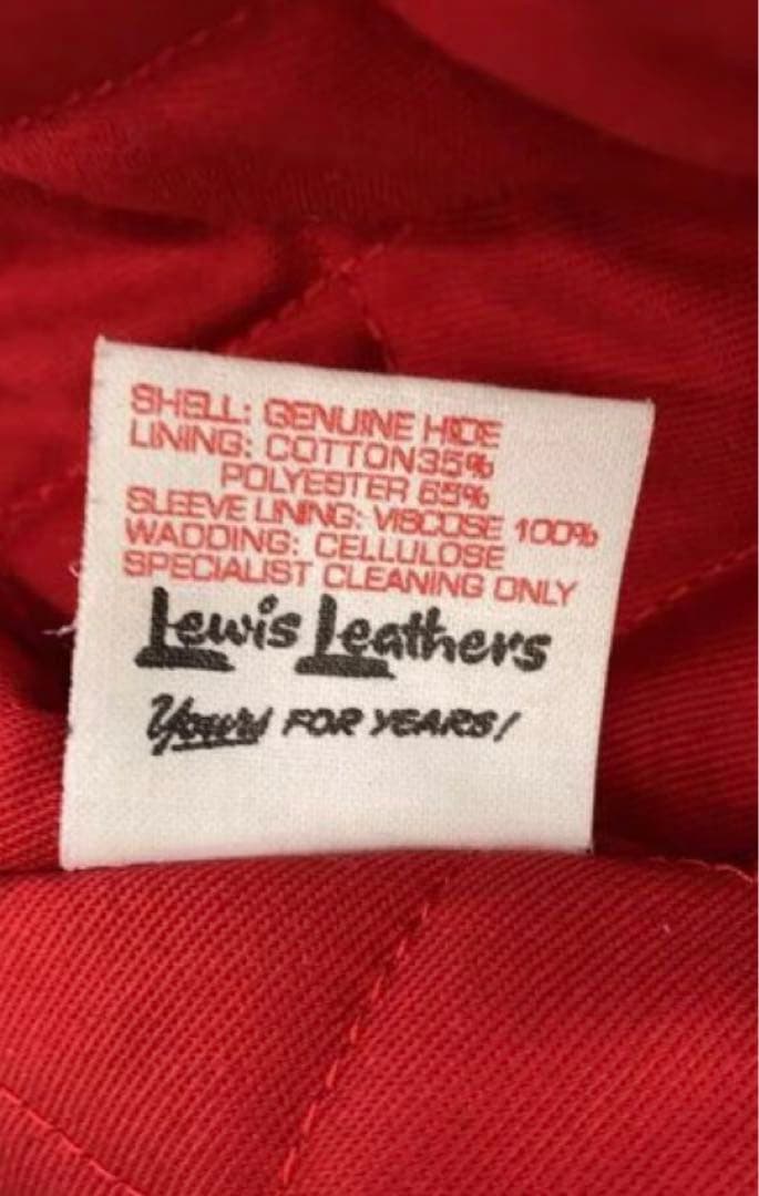 ルイスレザー ドミネーター　レディース　シープスキン　30