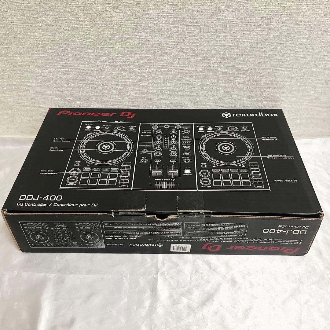 【美品】【完品】【箱、ケース付】Pioneer DDJ-400 DJコントローラ