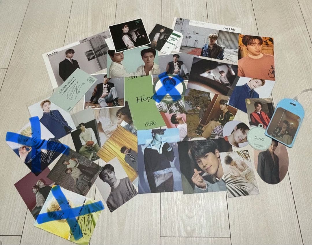 seventeen トレカ ポストカードなど　 まとめ売り バラ売り可