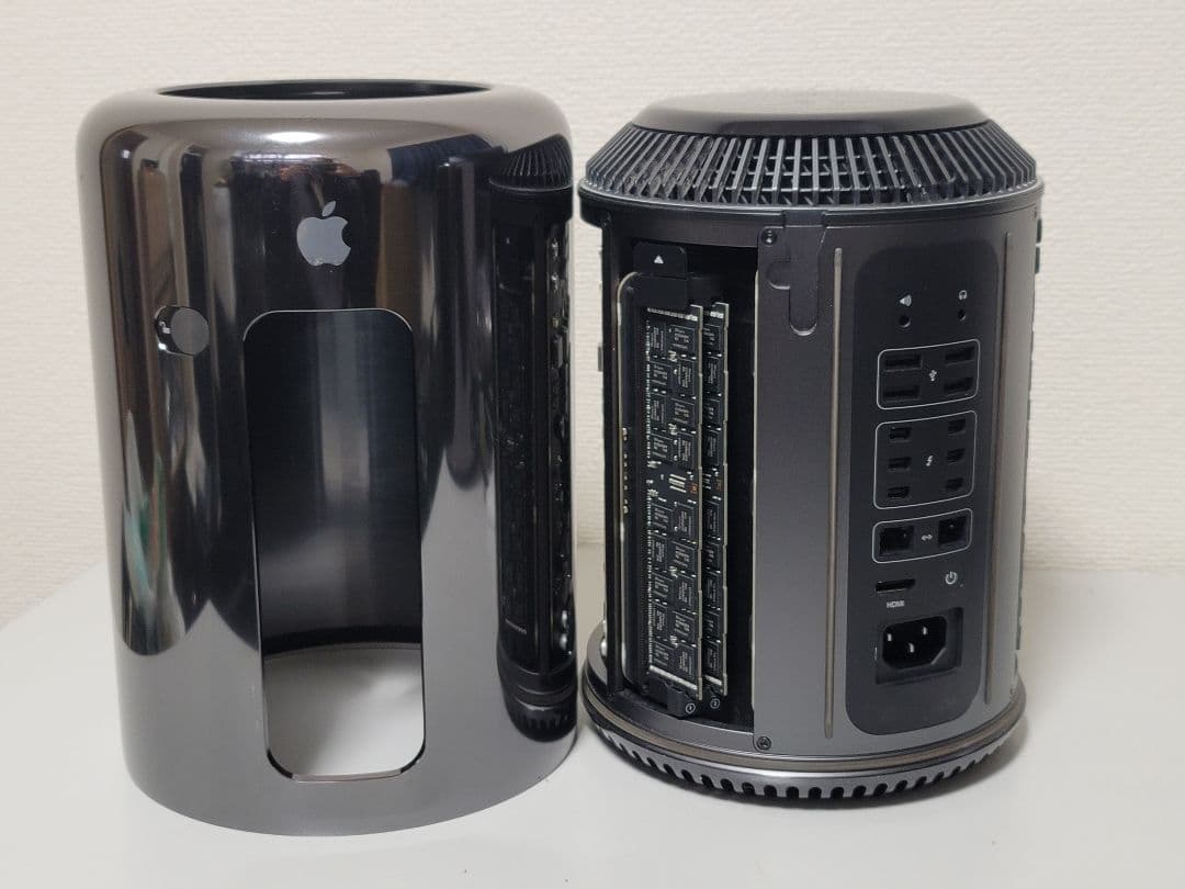 上位　Mac Pro 12コアXeon/64GB/SSD1TB/D500×2