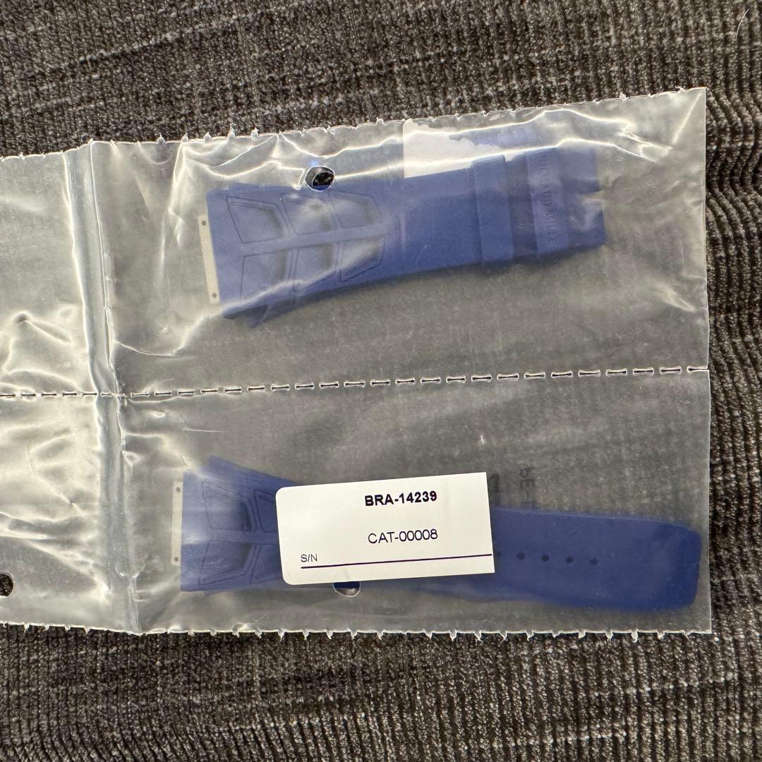 Richard Mille リシャールミル　ラバーベルト　ブルー　30M