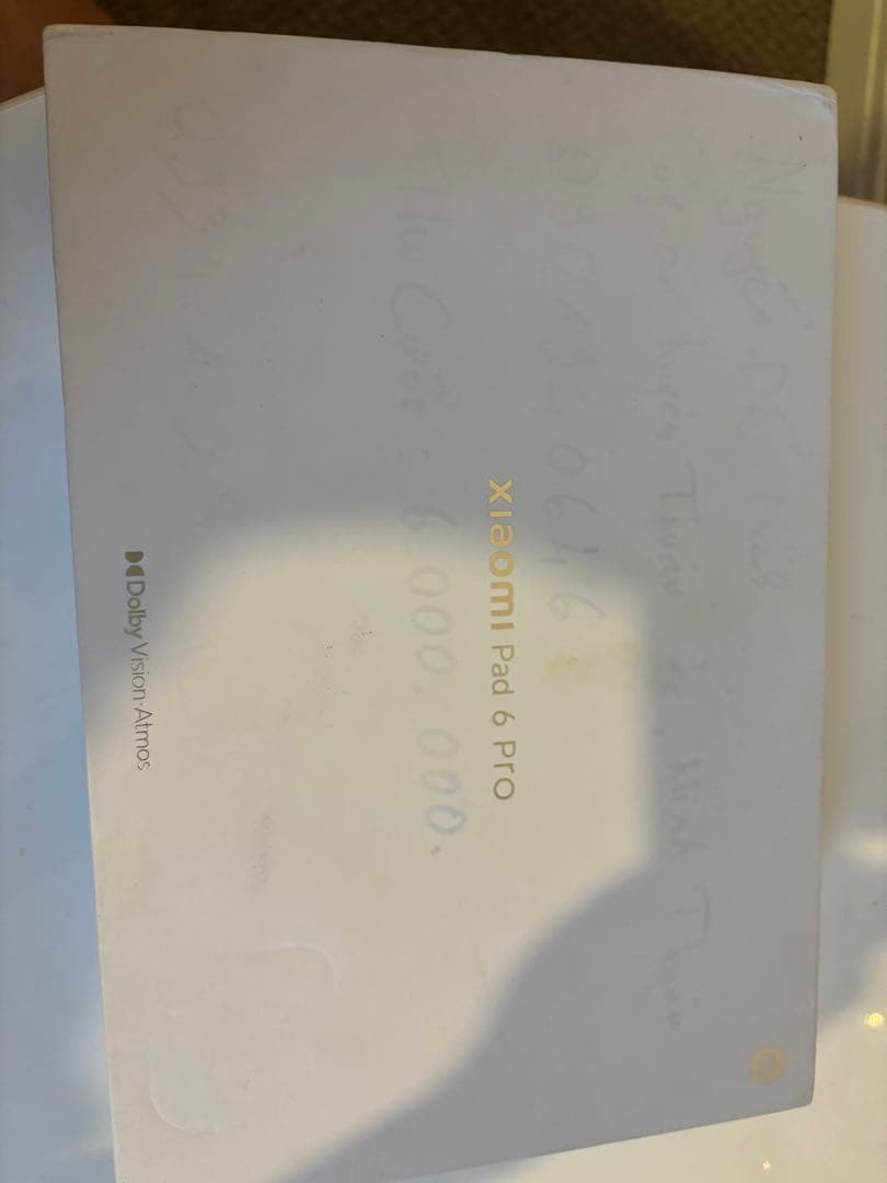 崔*+様 xiaomi pad 6 pro 128gb 中国版　シャオミーパッド