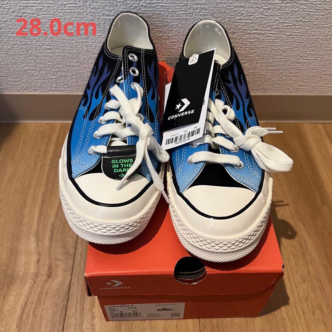 CT70 ファイヤー　ブラック　ブルー　28.0cm 新品未使用