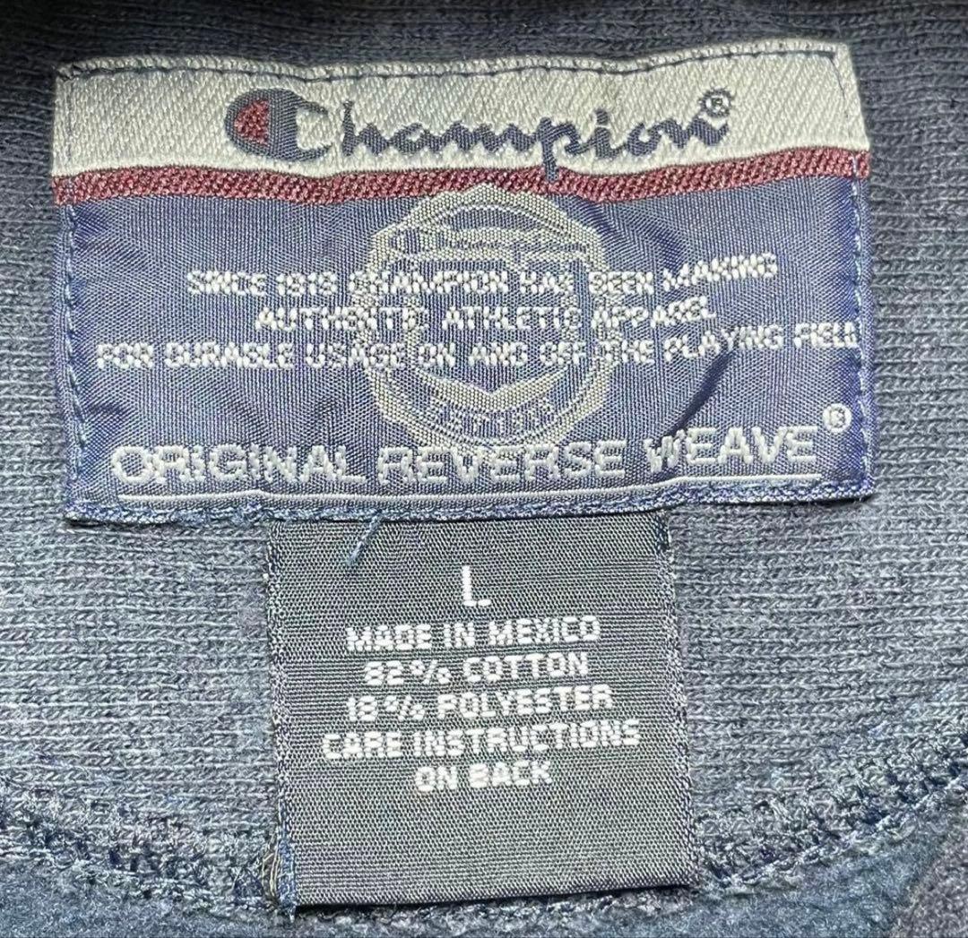Champion パーカー L ネイビー　リバースウィーブ