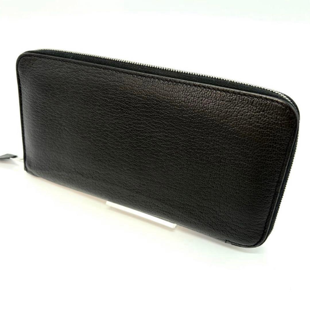 HIRO HERMES エルメス アザップロング 黒 オールレザー ブラッ