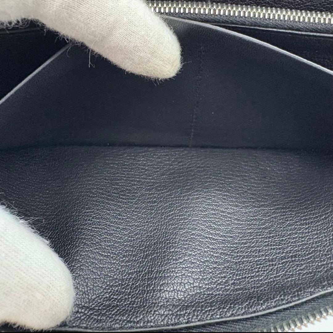 HIRO HERMES エルメス アザップロング 黒 オールレザー ブラッ