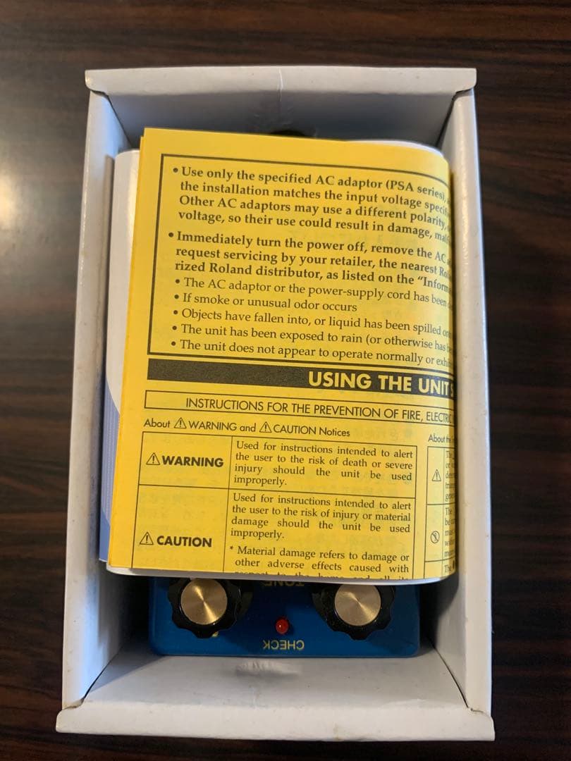 【新品未使用】BOSS Blues D BD-2 ＋ 純正アダプター