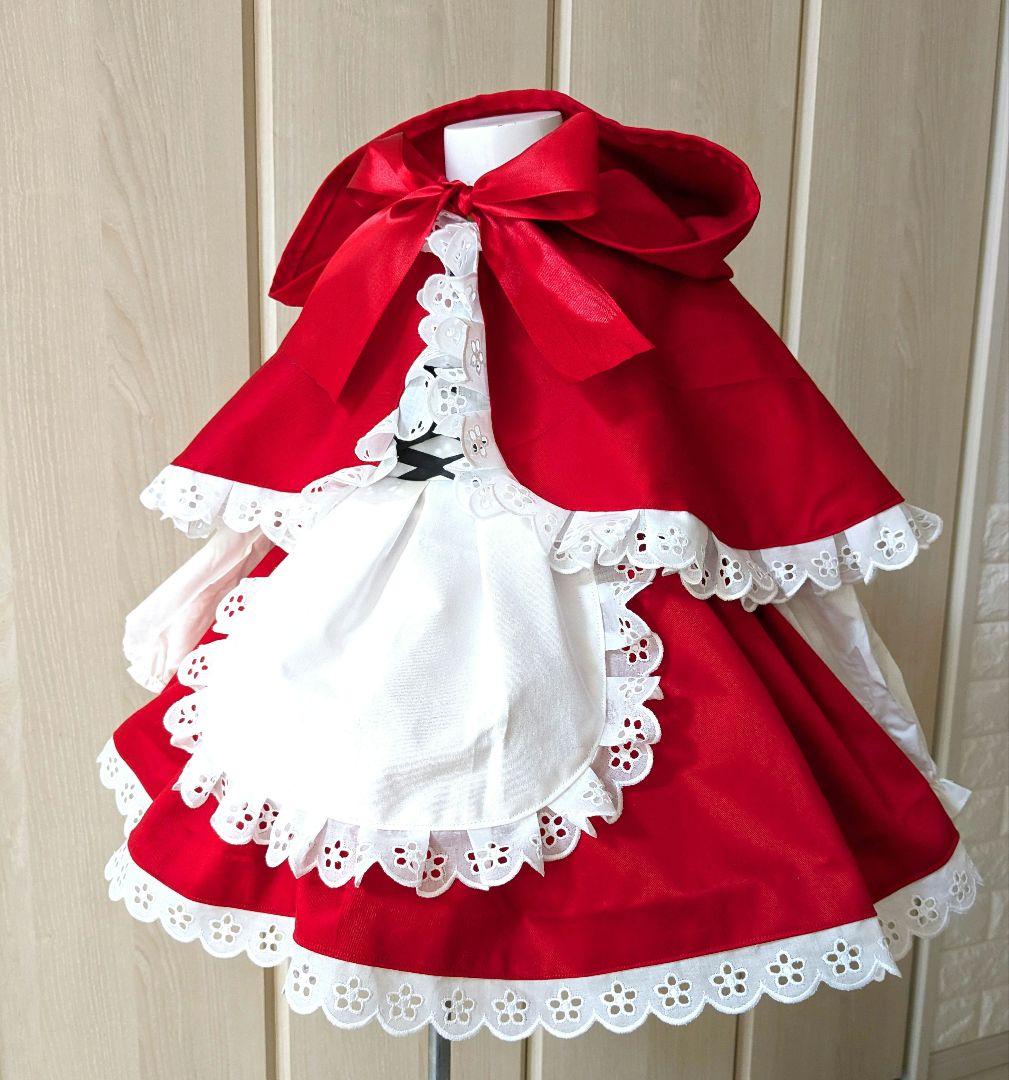 ハンドメイド　赤ずきん　90cm 　ワンピース