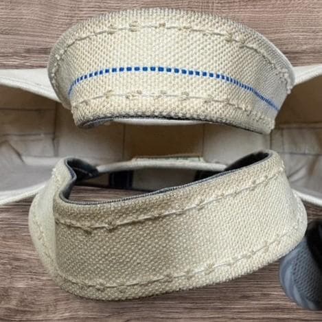 80s 2色ギザタグ エルエルビーン トートバッグ LLBEAN 紺　M 古着