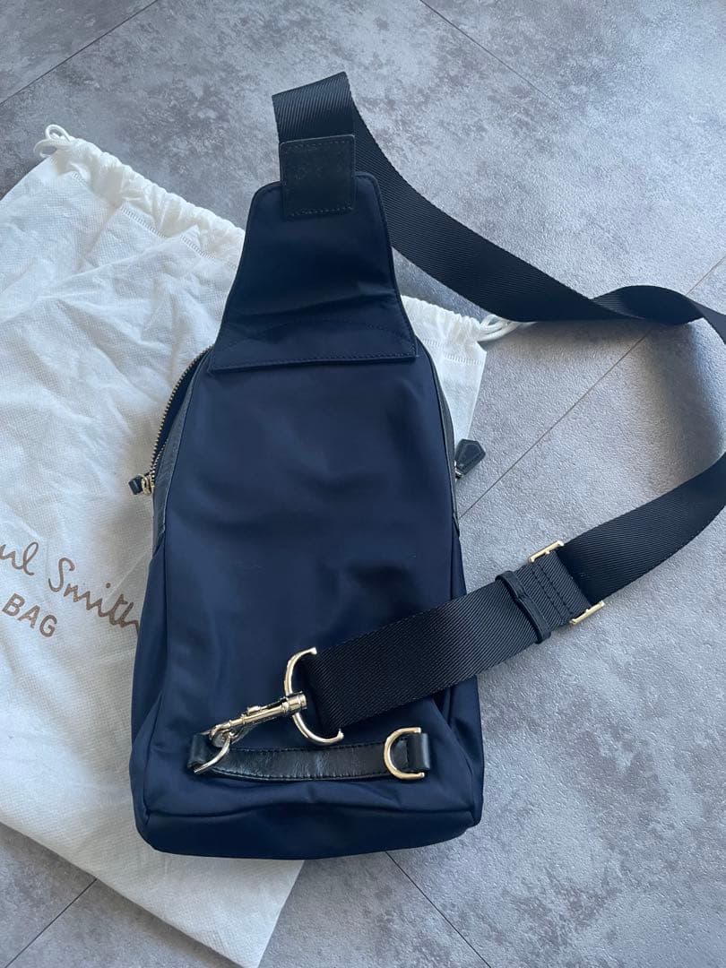 Paul Smith ネイビー ショルダーバッグ