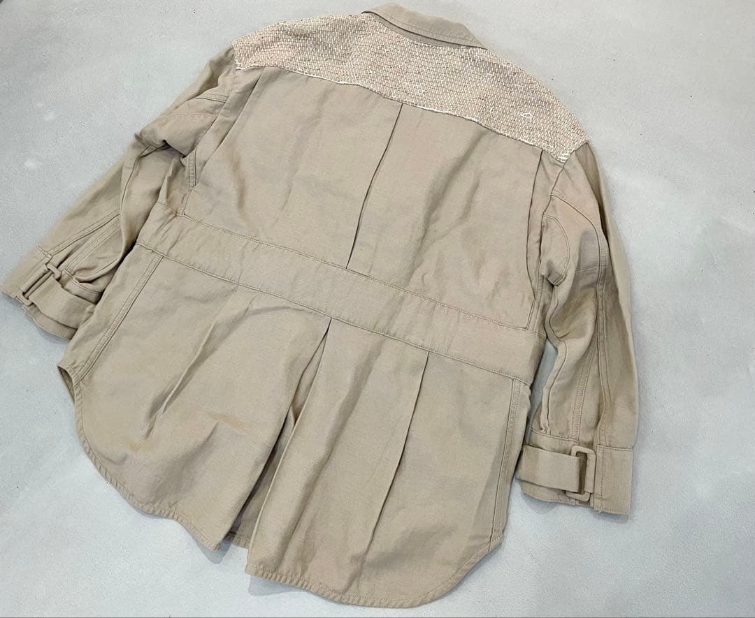 mame kurogouchi ミリタリージャケット MM16AW-JK032