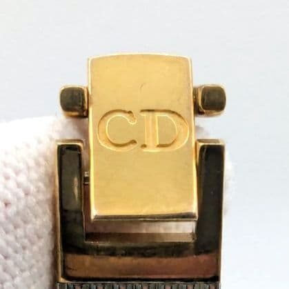 【新品電池交換済】Christian Dior ネイビー文字盤 腕時計