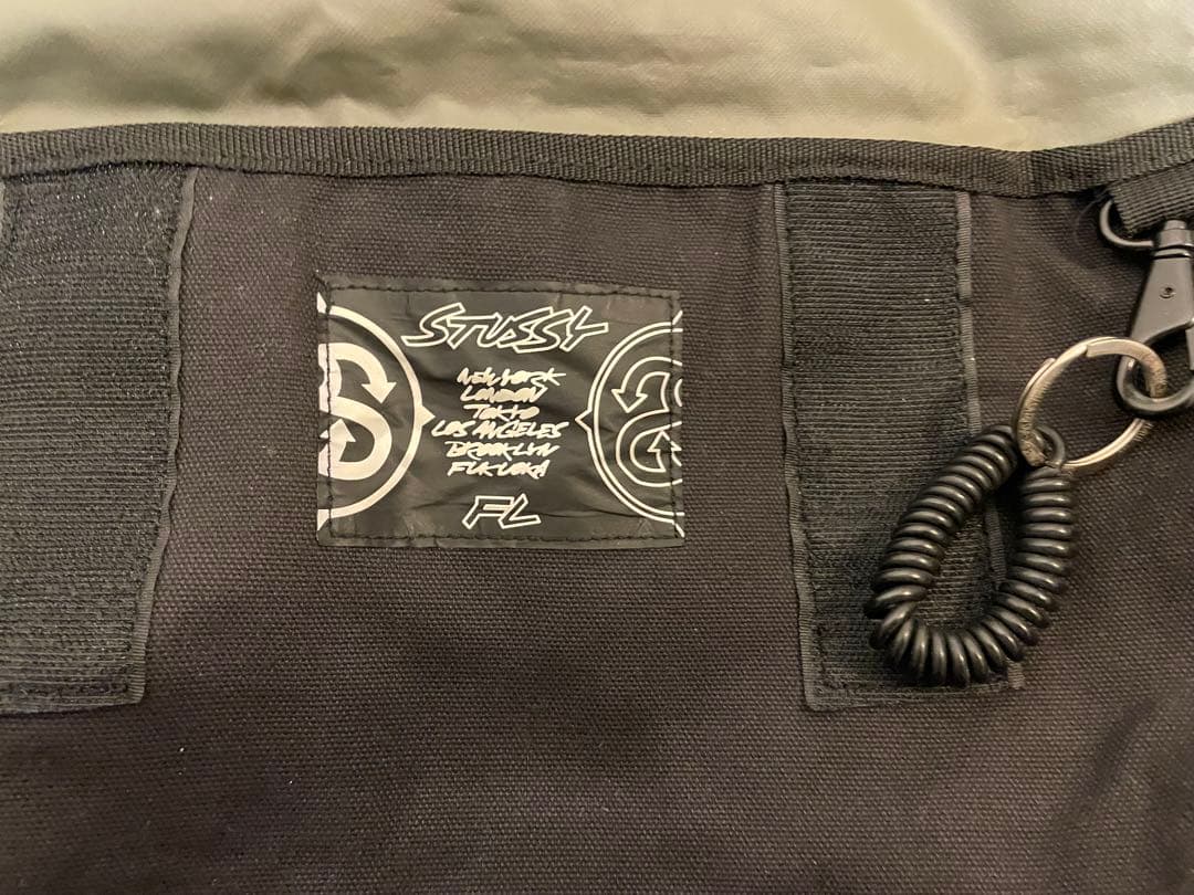 stussy crank futur コラボ　メッセンジャーバッグ　激レア　美品