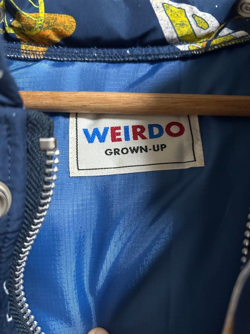 weirdo ダウンジャケット SPACE TARGET DOWN JACKET