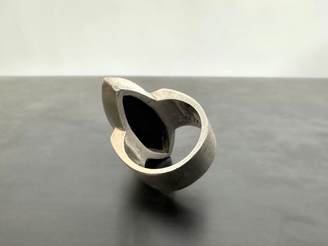 ウ*ル様 レア品！ORDER 特大オニキス マーキスリングUS10/J