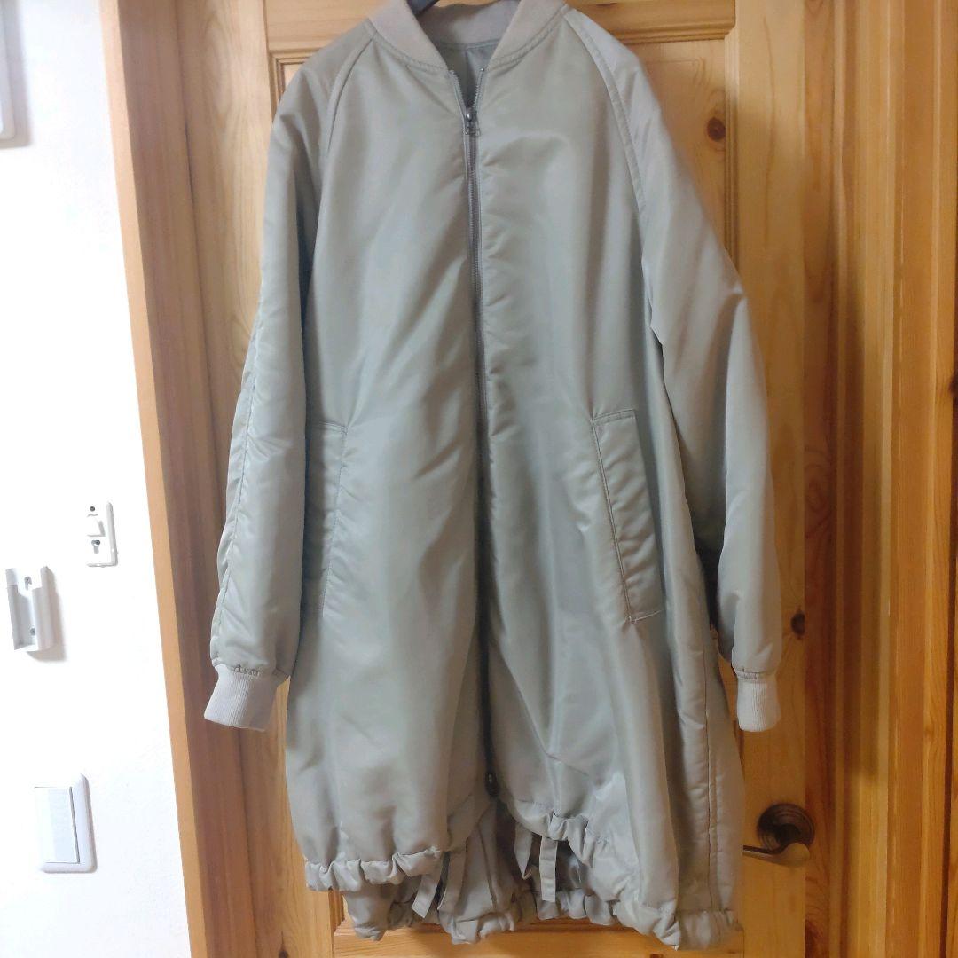 journal standard luxe　ナイロンナカワタミリタリーリブコート