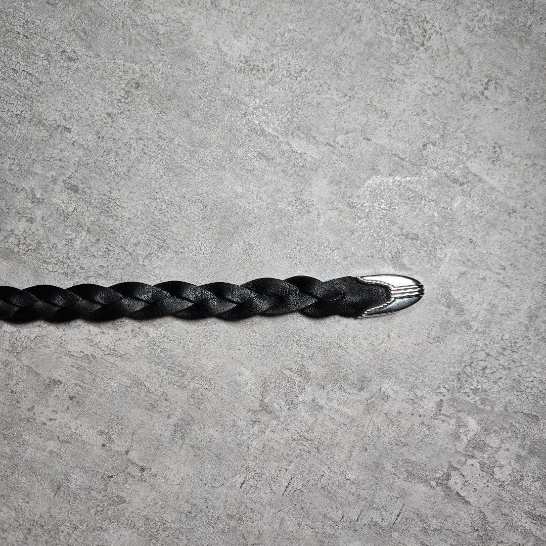 スタッズ　レザー　ベルト　ハンドメイド　beli-11