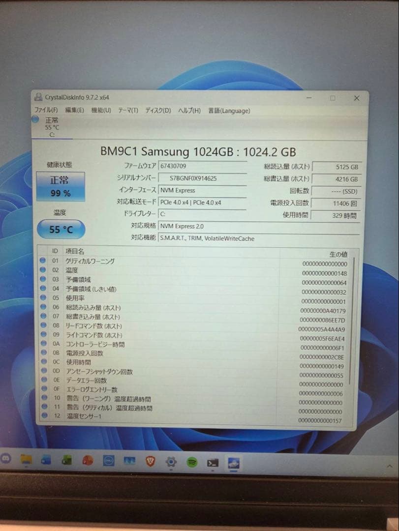 美品 Dell Inspiron 14 5445 Ryzen7 16GB 1TB