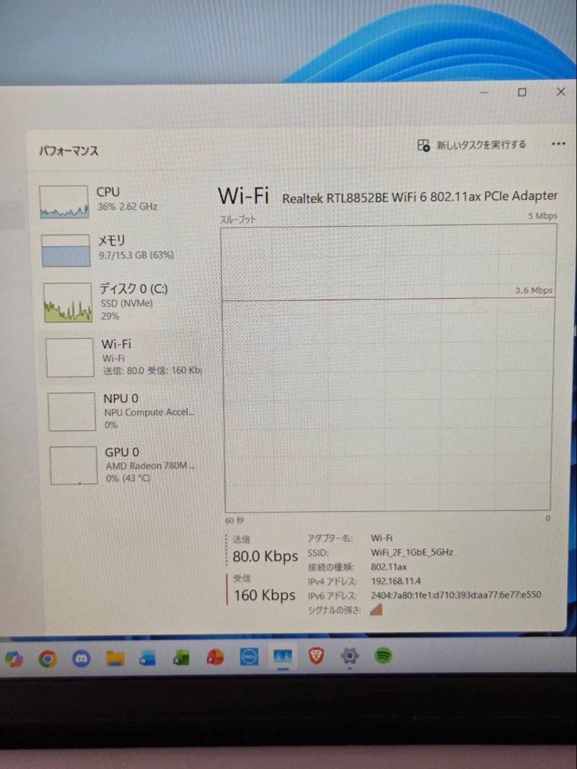 美品 Dell Inspiron 14 5445 Ryzen7 16GB 1TB