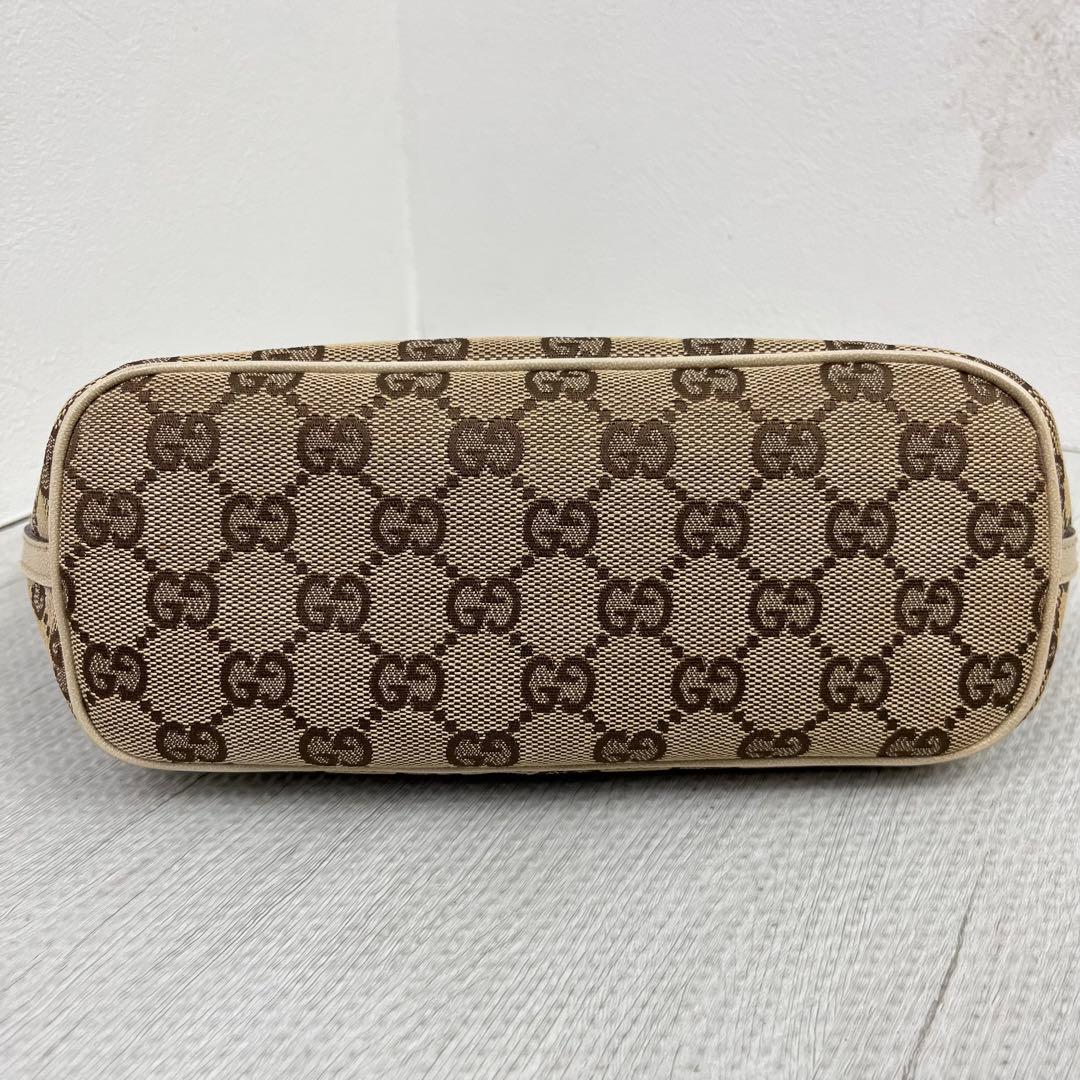 極美品✨ GUCCI グッチ ハンドバッグ アクセサリーポーチ GG キャンバス