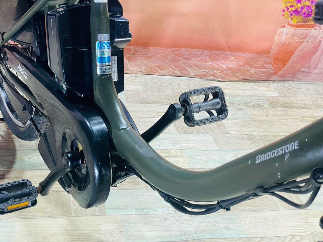 ブリヂストン2019年！アシスタC12AH⭐️子供乗せ電動アシスト自転車Y3287