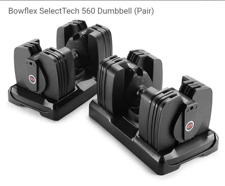 ②Bowflex ボウフレックス 560i ダンベル 可変式