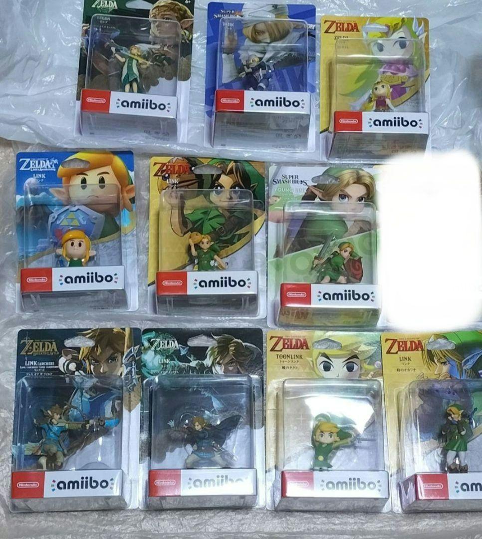 amiibo　ゼルダの伝説10体　まとめ売り
