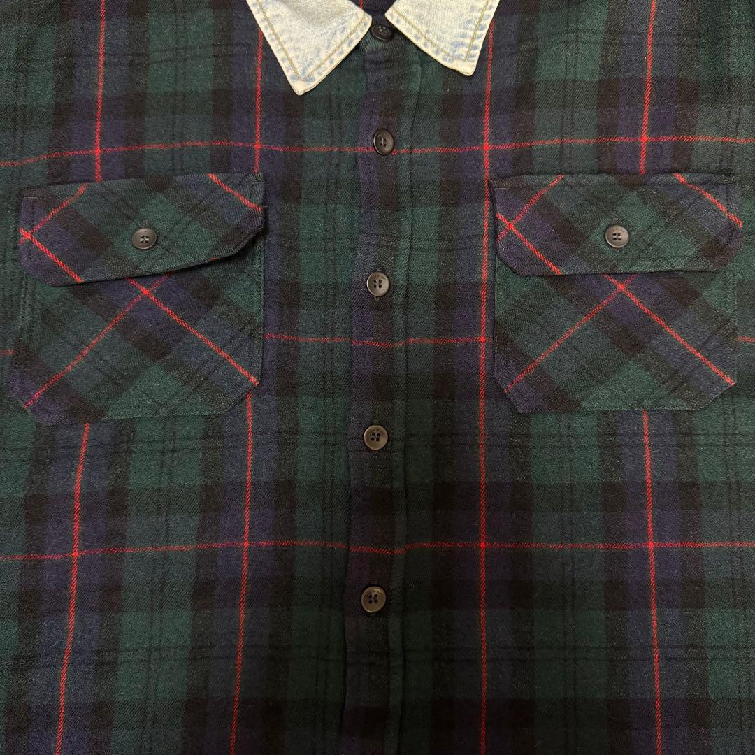 トップス Fear of God Denim Flannel Shirt L