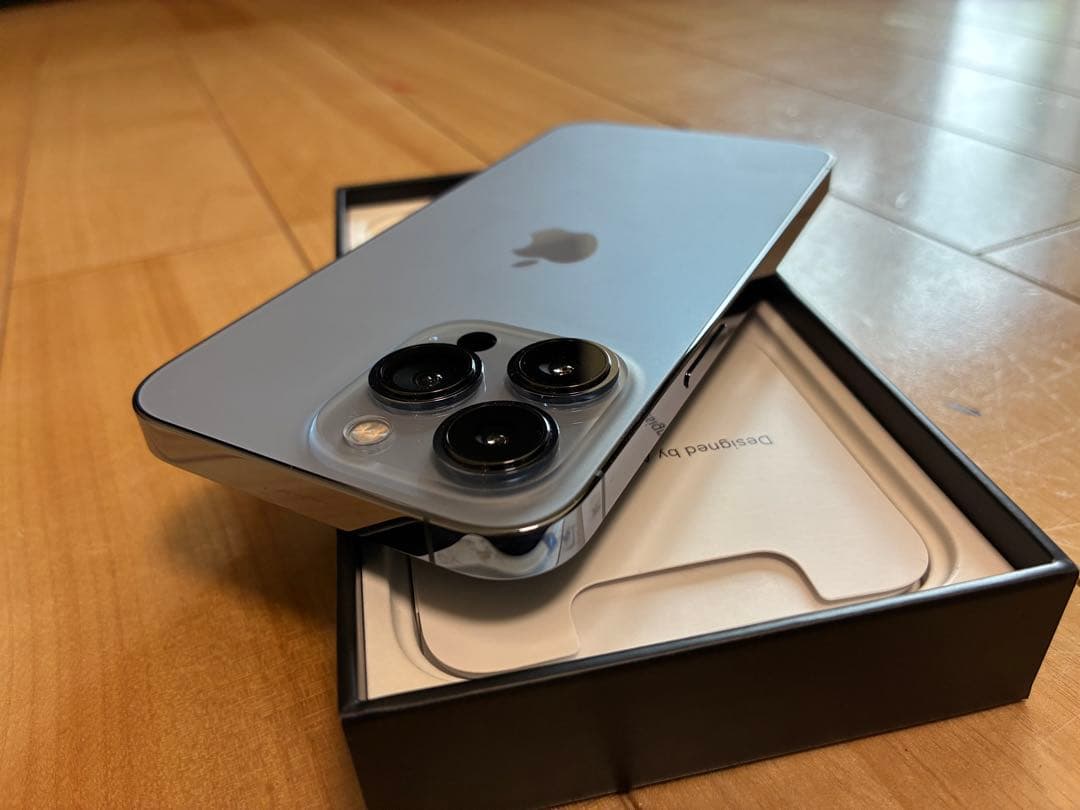 【極美品】Apple iPhone 13 Pro シエラブルー256GB 89%