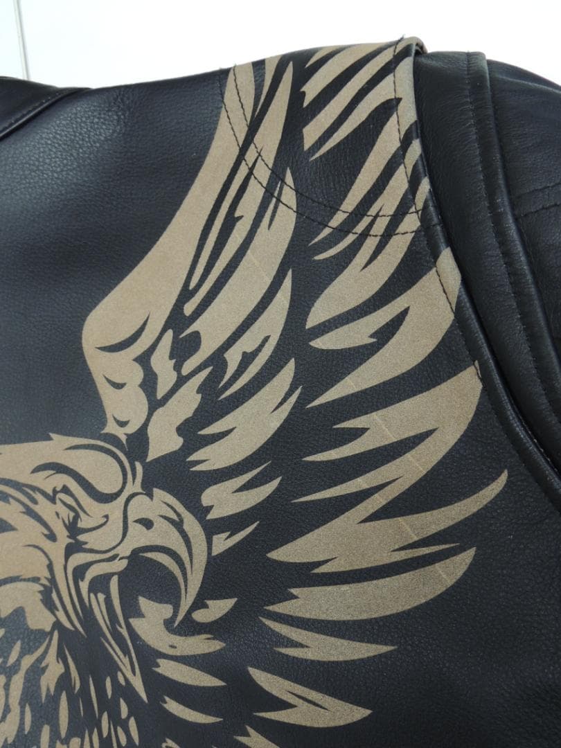 希少XLサイズ ハーレーダビットソン レザー シングル ライダース ジャケット