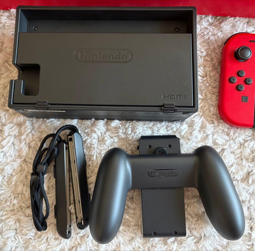 【美品】Switch本体　箱・付属品完備