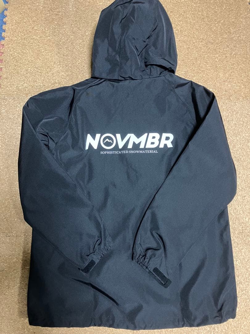 NOVEMBER SHELL PARKA XLサイズ ノベンバーシェルパーカ　黒