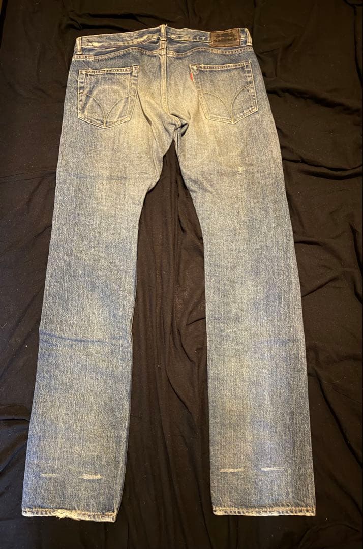 hysteric glamourライトブルーダメージデニムパンツ