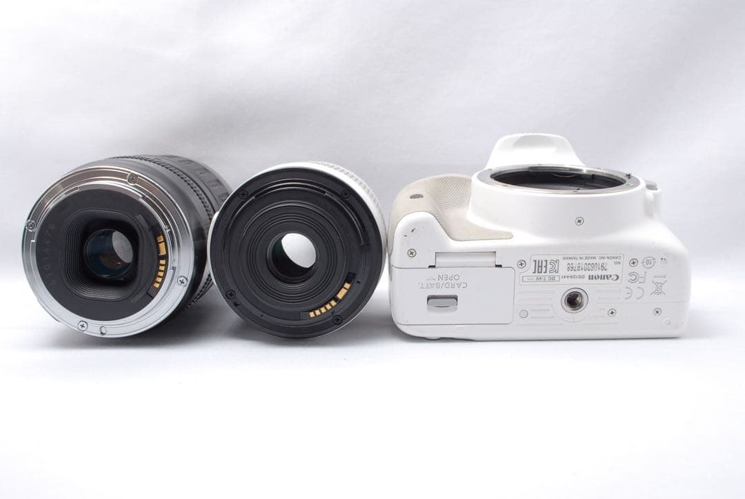 希少ホワイト✨Canon Kiss X7✨超望遠ダブルレンズセット✨初心者