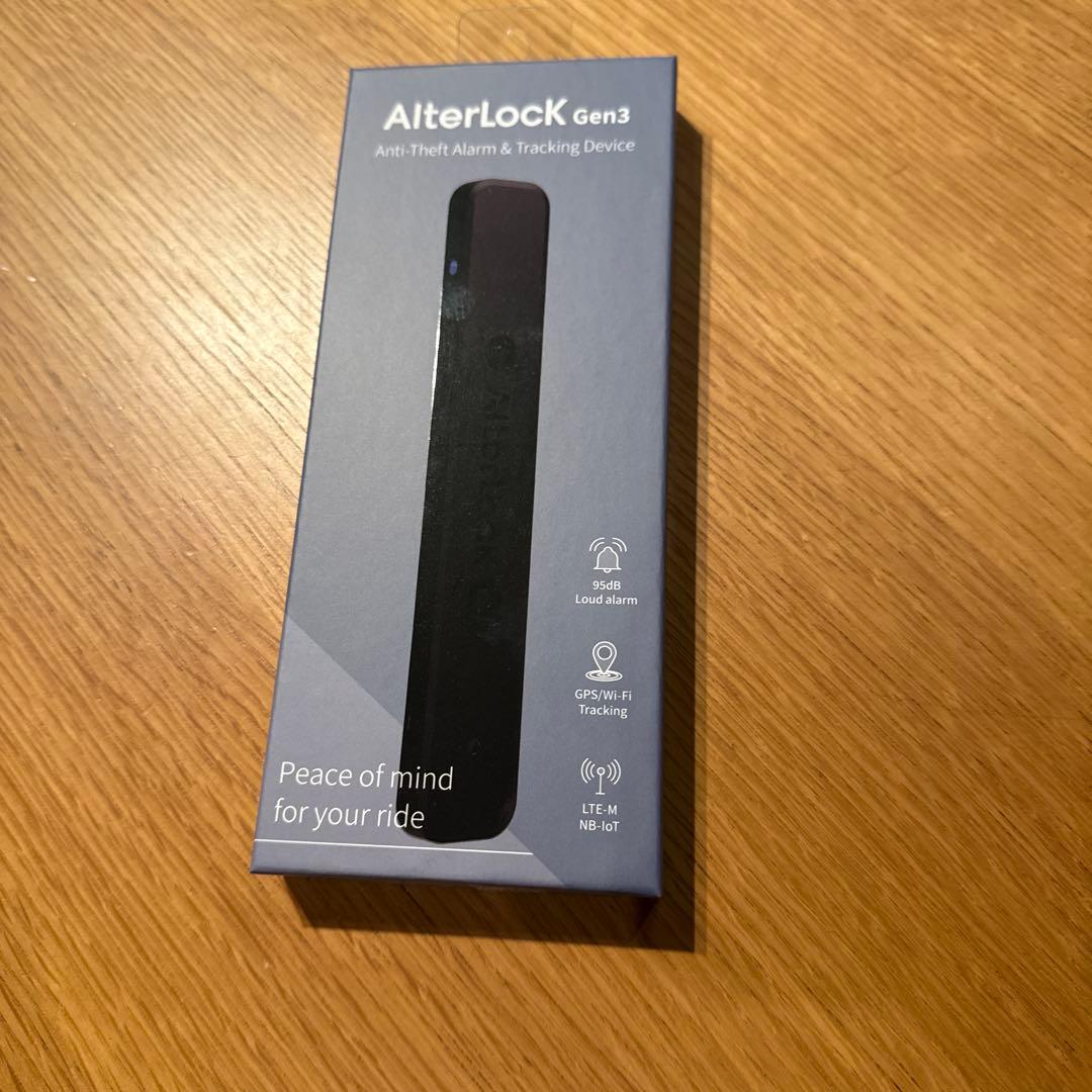 AlterLocK Gen3 防犯アラーム・追跡機能