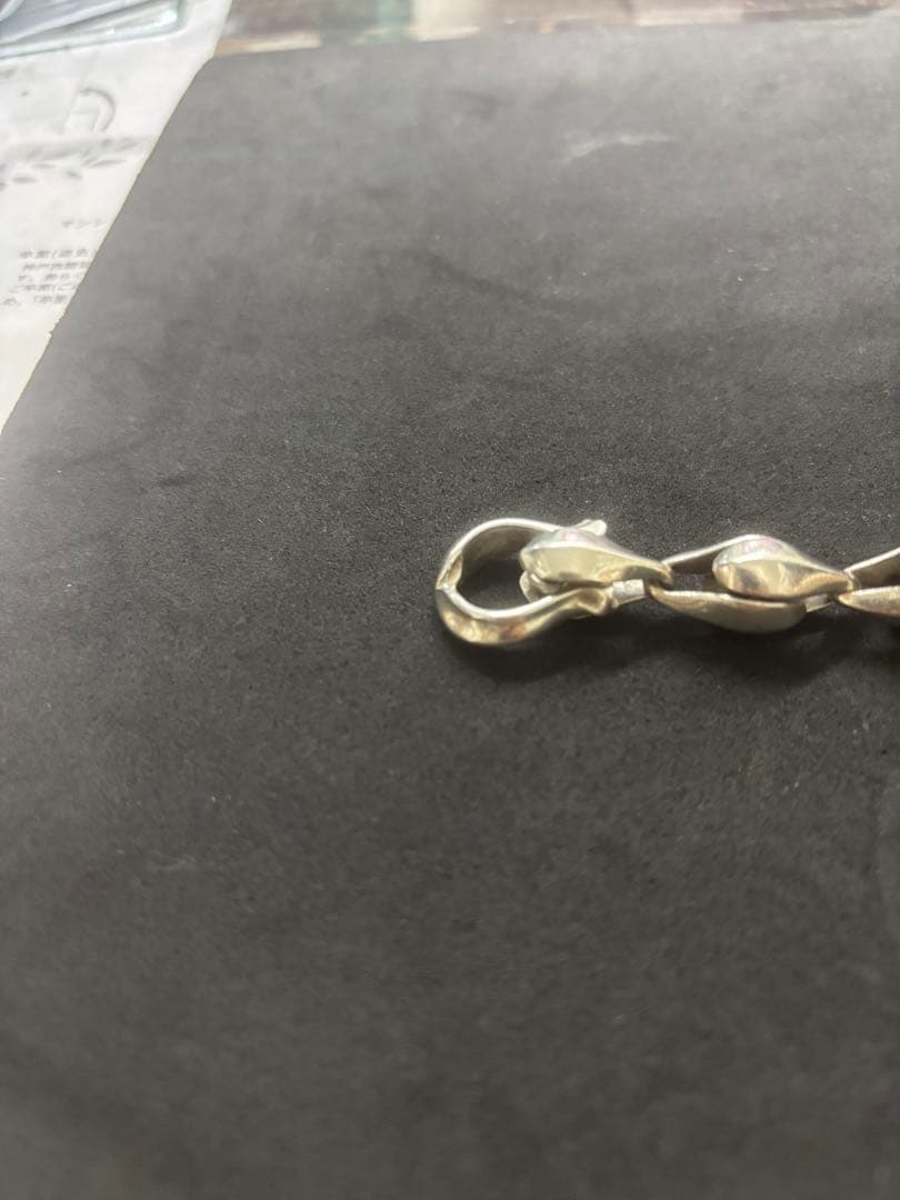 silverリンクブレスレット