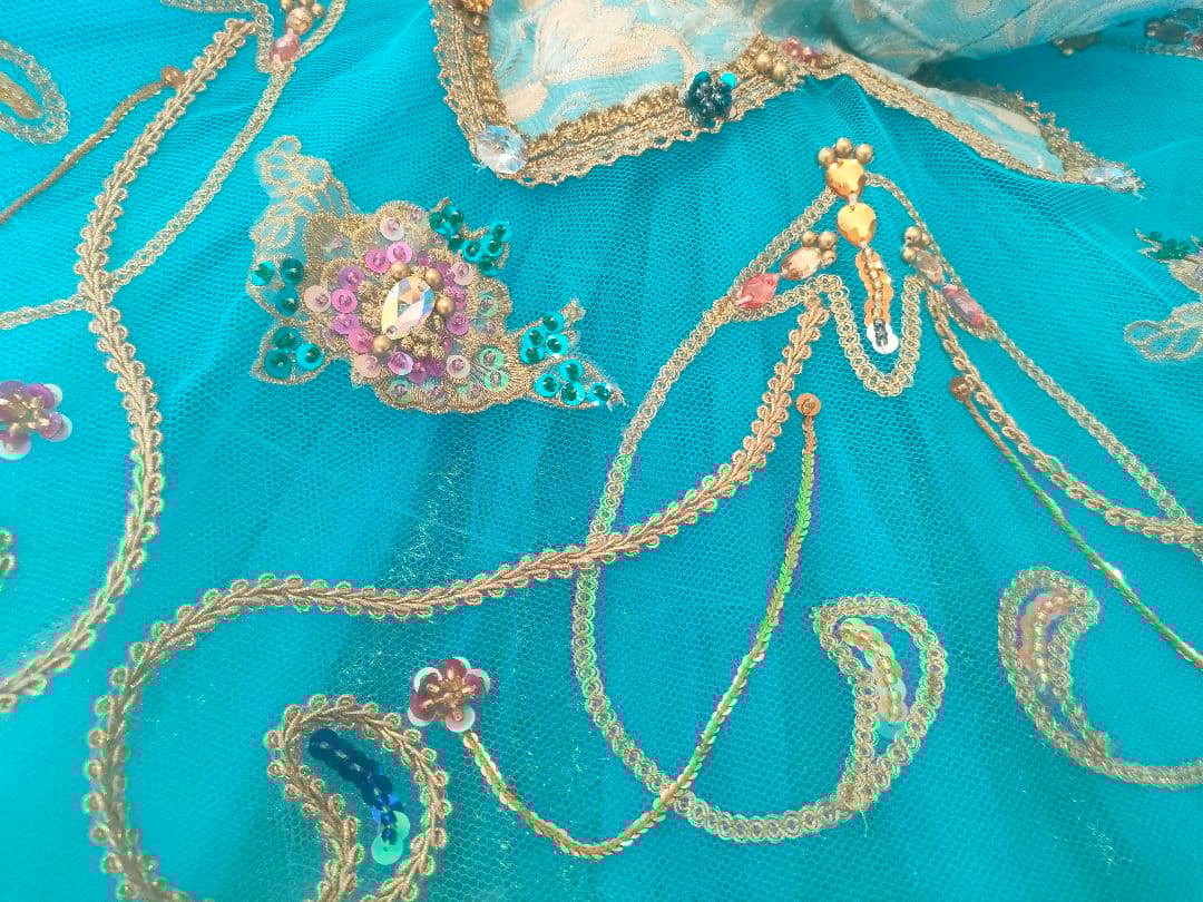 フロリナ、海賊　豪華　バレエ衣装　チュチュ130 スワロフスキー