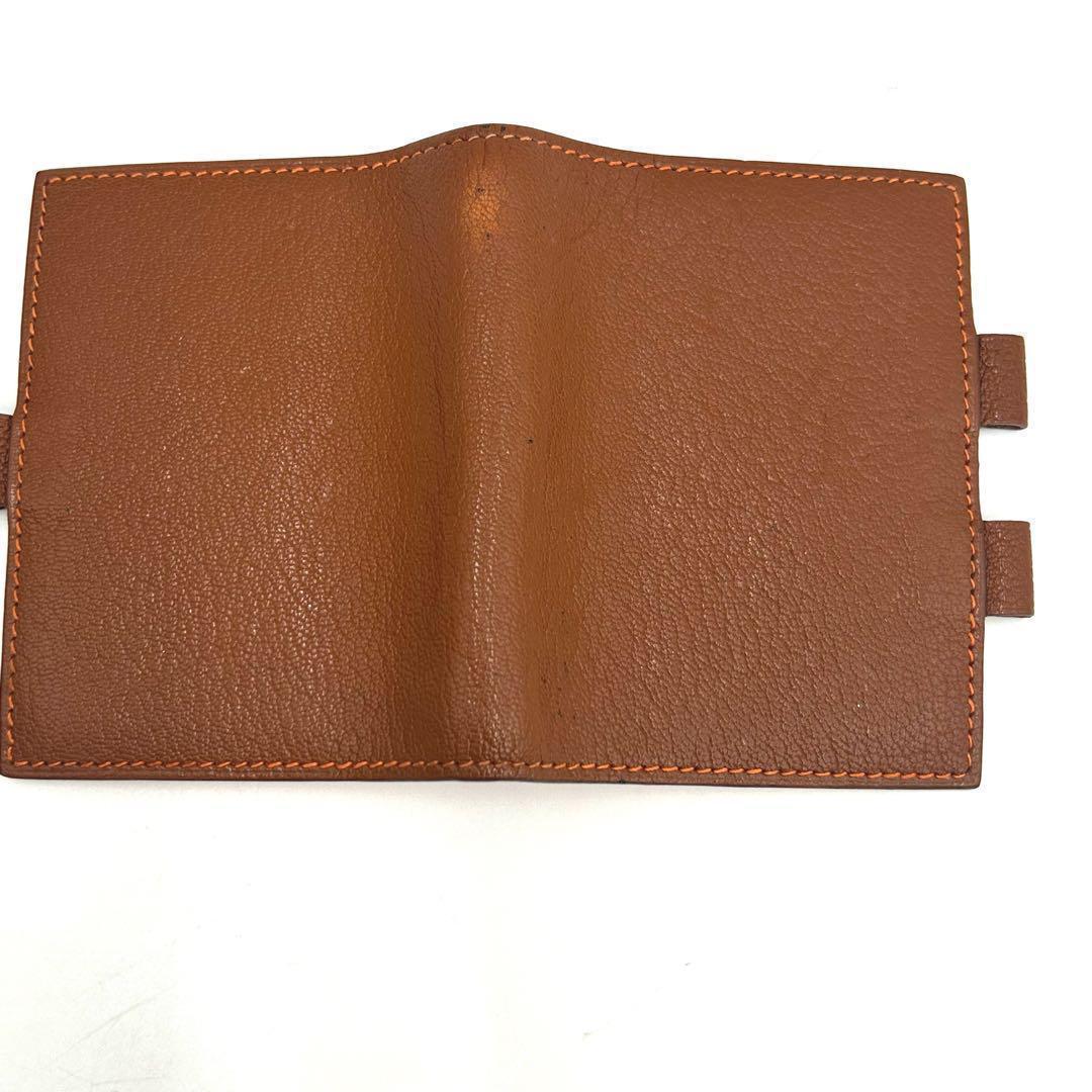 エルメス　アジェンダPM 手帳カバー　美品　名刺入　銀製ペン付き　◽︎G刻印