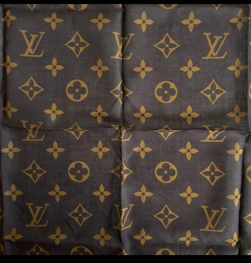 【希少・未使用品】ルイヴィトンモノグラム グラフィティハンカチコットン