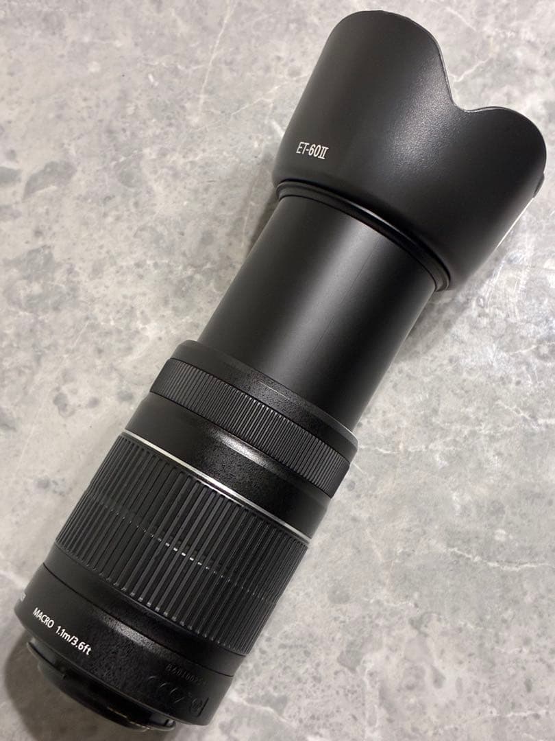 ⭐️美品⭐️ Canon EF-S 55-250mm IS II フード付望遠レンズ