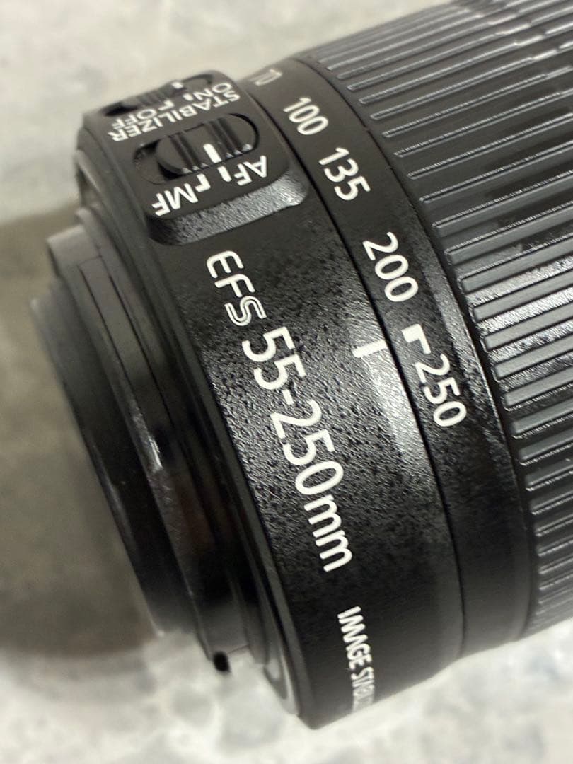 ⭐️美品⭐️ Canon EF-S 55-250mm IS II フード付望遠レンズ