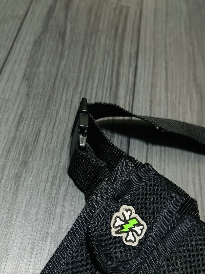 アンダーカバー ボーンサンダーワッペン 6連ウエストポーチ ウエストバッグ