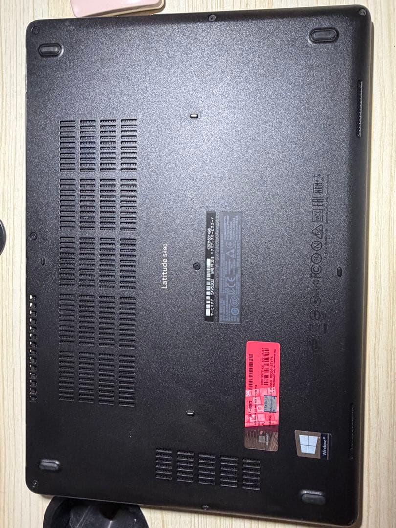 説明必読DELLノートパソコンcorei5-7300Uメモリ16GSSD256G