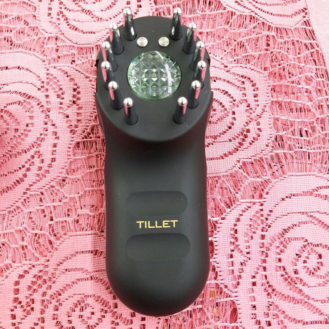 MD-1052-336☆ティレット ブラックイオン導入器 電気バリブラシ 美顔器