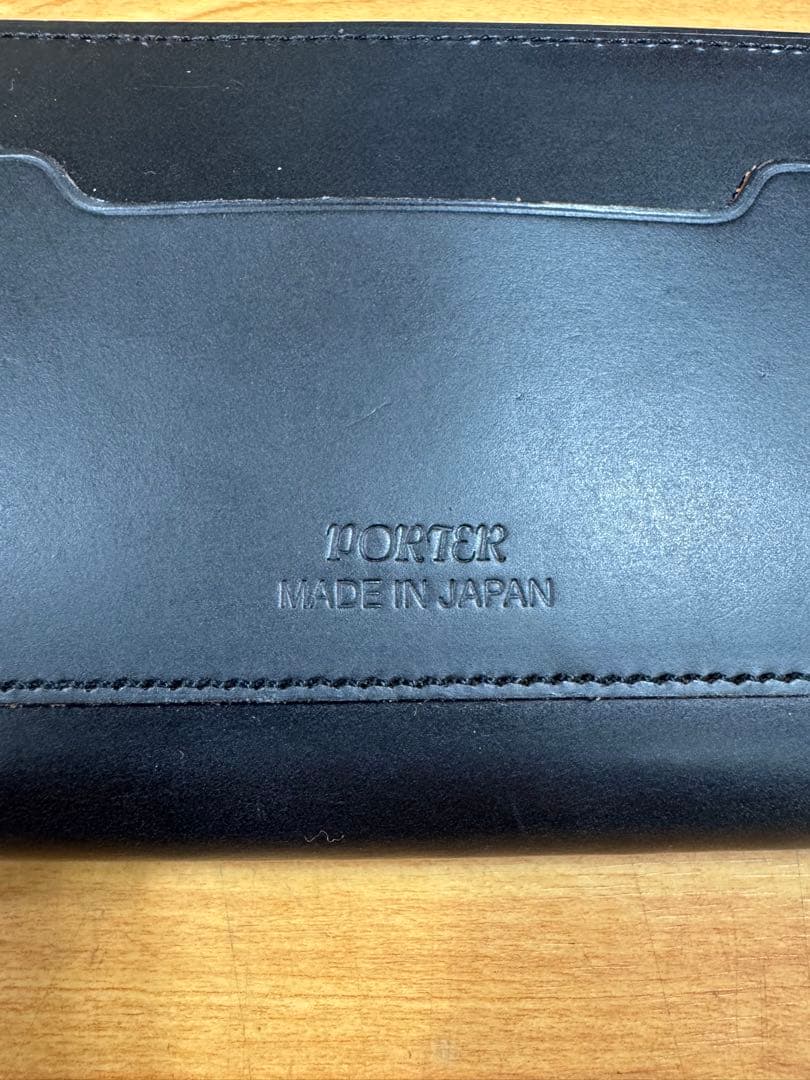 レア　希少　ポーター　デュークロングウォレット PORTER 長財布　レザー本革