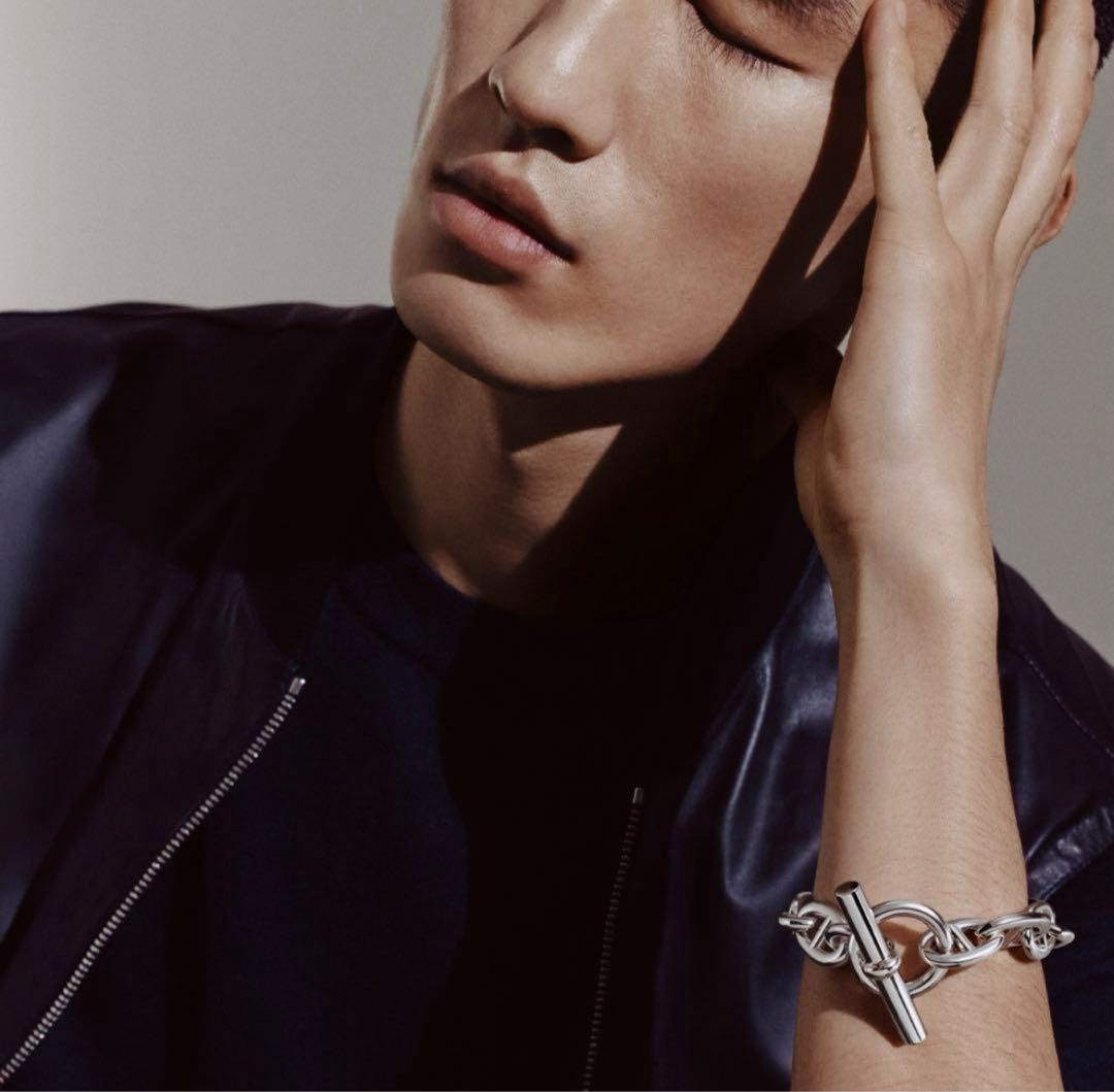 土日限定価格 HERMES シェーヌダンクル TGM 14コマ 国内希少サイズ